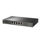 TP-Link 5-Port 2.5G Unmanaged Desktop Switch w/4 x PoE++ Ports - Grey