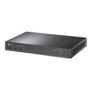 TP-Link 11-Port Gigabit Desktop Switch with 8 x 10/100Mbps PoE+ Ports, 2× Gigabit RJ45 Ports, and 1× Gigabit SFP Port - Grey