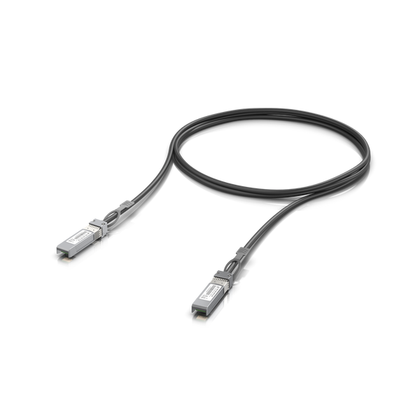 Ubiquiti UniFi 10-Gbps SFP+ Direct Attach Copper Cable - 1-meter (3.3-ft) - Black