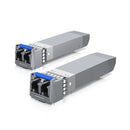 Ubiquiti 10 Gbps Single-Mode Optical Fiber Transceiver Module - 2-pack