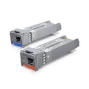 Ubiquiti 10 Gbps Bidirectional Single-Mode Optical Fiber Transceiver Module - 10-pairs