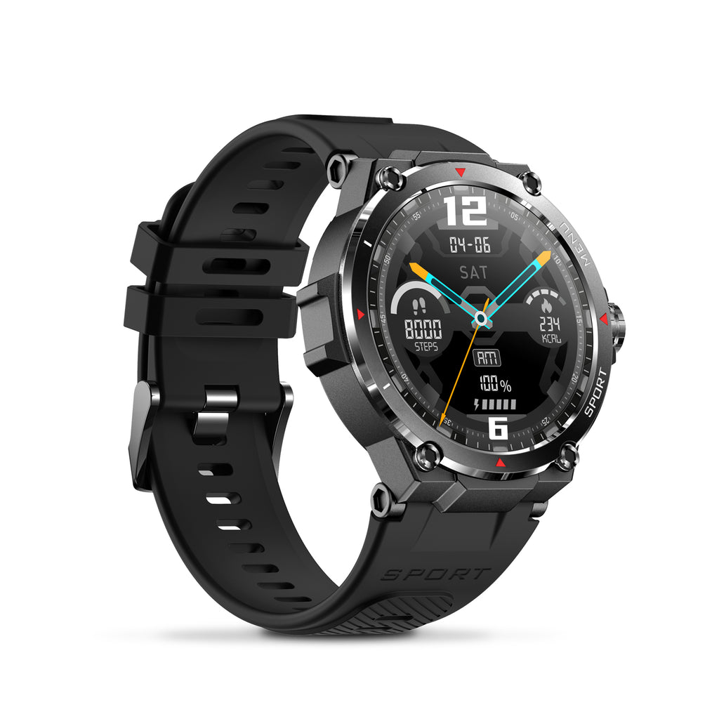 Veho Kuzo F1-S Sports Smartwatch With GPS - Black – TDLCanada