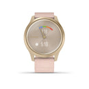 Garmin vivomove Style HR Hybrid GPS Smartwatch and Fitness Tracker with Woven Band - Pink