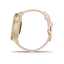 Garmin vivomove Style HR Hybrid GPS Smartwatch and Fitness Tracker with Woven Band - Pink
