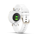Garmin Lily Sport Heart Rate Smartwatch and Fitness Tracker with Assistance Alerts - White
