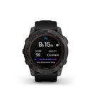 Garmin fenix 7X Sapphire Solar Charging GPS Smartwatch and Fitness Tracker with Incident Detection - Carbon Grey