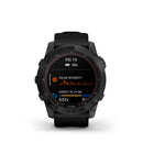 Garmin fenix 7X Sapphire Solar Charging GPS Smartwatch Steel and Fitness Tracker with Incident Detection - Black