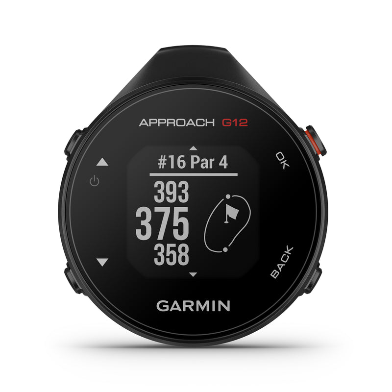 Garmin Approach G12 GPS Golfing Range Finder - Black