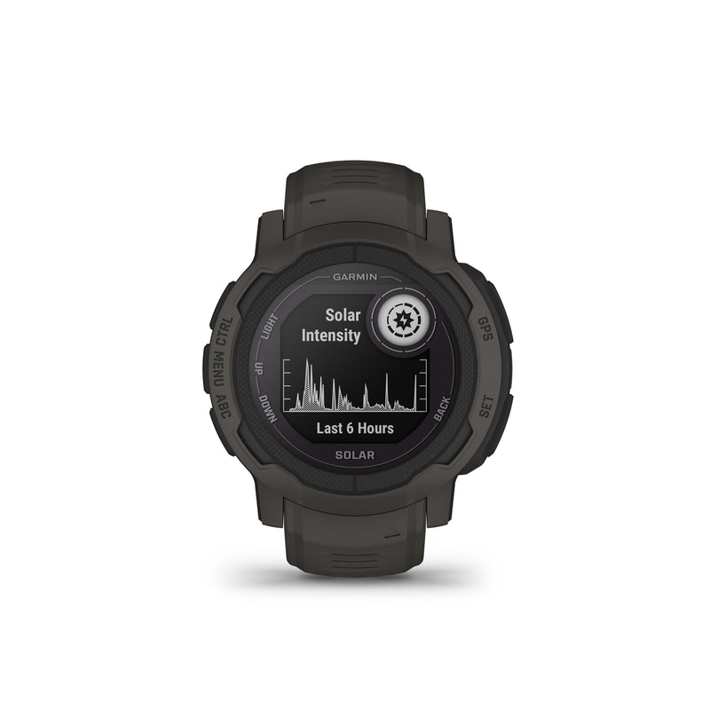 Garmin Instinct® 2 Rugged GPS Smartwatch and Fitness Tracker with Solar Charging - Graphite