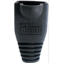 Vertical Cable RJ45/CAT5E/CAT6 Slip-On Boot - Black - 10-pack