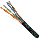 Vertical Cable CAT5E FT4 - 304.8-meter (1000-ft) Pull Box - Black