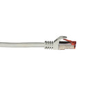Vertical Cable CAT6A Mold-Injection Snagless Shielded Patch Cable - 0.9-meter (3-ft) - Grey