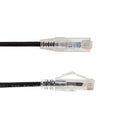 Vertical Cable CAT6A Slim Snagless Patch Cable - 0.9-meter (3-ft) - Black