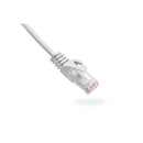Vertical Cable CAT5E Patch Cable with Boot and Protector - 0.15-meter (0.5-ft) - White