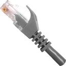 Vertical Cable Cat5e Ethernet Patch Cable with Boot and Protector - 15-meter (50-ft) - Grey