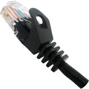 Vertical Cable Cat6 Patch Cable with Boot and Protector - 0.9-meter (3-ft) - Black