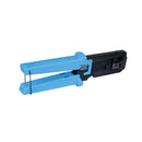 Platinum Tools EZ-RJ45 Combo Pack with Crimp Tool and Cat5/5e Connectors - Blue