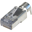 Platinum Tools ezEX®44 Shielded External Ground Cat6 Connector - 25-Pack