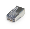 Platinum Tools ezEX44 Shielded Cat6 Connector with Internal Ground - 100-pack