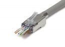 Platinum Tools ezEX44 Shielded Cat6 Connector with External Ground - 100-pack