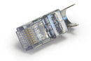 Platinum Tools ezEX44 Shielded Cat6 Connector with External Ground - 100-pack