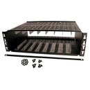 Holland Electronics 19-in Universal Head End Receiver Rack - Black
