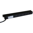 Hammond Manufacturing 15-Amp Horizontal Rackmount Outlet Strip