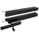 Hammond Manufacturing 15-Amp Horizontal Rackmount Outlet Strip