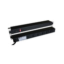 Hammond Manufacturing 15-amp Horizontal Rackmount 8 Outlet on Back Strip with 15-ft Cord