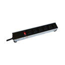 Hammond Manufacturing 15-amp Heavy Duty 6 Outlet Strip with 6-ft Cord and On/Off Switch