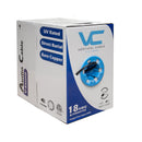 Vertical Cable Audio Cable UV Rated Outer Jacket Direct Burial 18-AWG 4-Conductor 16-Strand PE Jacket Pull Box - 152.4-meter (500-ft) - Black