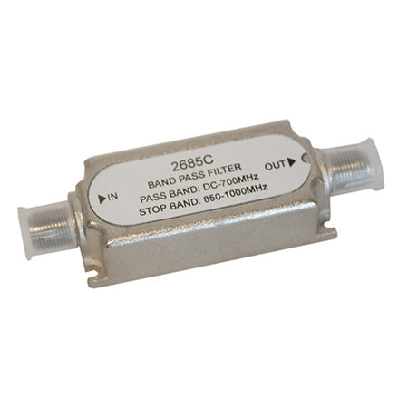 Band Pass Filter Pass Up To 500-MHz and Stop 850-1000-MHz