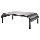Allsop Metal Art Ergo3 Adjustable Monitor Stand with 15-in Wide Platform - Black