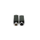 RCA Female/S-VIDEO Male Connector - Black