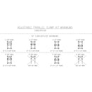 Trylon Adjustable Parallel Clamp Assembly