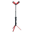 Energizer 5000-lumen Twin Head Portable Rechargeable LED Work Light - Red/Black