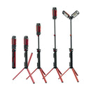 Energizer 5000-lumen Twin Head Portable Rechargeable LED Work Light - Red/Black