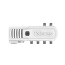 Televes Domestic Distribution - 5 Output Amplifier - F - White