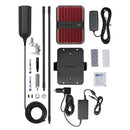 weBoost Drive Reach OTR Cell Phone Signal Booster Kit - Red