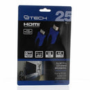 CJ Tech 4K 3D HDMI 2.0 Cable with Ethernet - 7.6-meter (25-ft) - Black