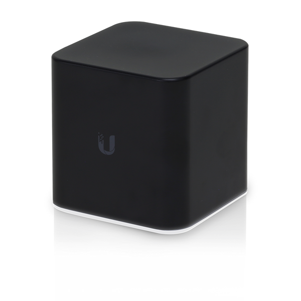 Ubiquiti UISP airCube Dual Band AC 2x2 MIMO Home Wi-Fi Access Point with PoE - Black