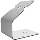 CTA Digital VESA Compatible Curved Stand and Wall Mount for Paragon Tablet Enclosures - Silver
