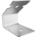 CTA Digital VESA Compatible Curved Stand and Wall Mount for Paragon Tablet Enclosures - Silver
