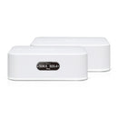 Ubiquiti AmpliFi Instant Dual Band 802.11ac Whole Home Mesh WiFi Kit with LCD Touchscreen Router and Mesh Point