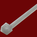 ACT 10-cm (4-in) 18-lbs Rated Miniature Cable Ties - 100-pack - Clear