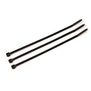 ACT UV-Rated 17.7-cm (7-in) Cold Weather Cable Ties - 100-pack - Black