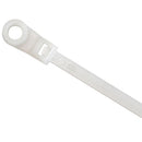 ACT 17.7-cm (7-in) Mounting Hole 50-lbs Rated Cable Ties - 100-pack - Clear