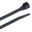 ACT UV-Rated 28-cm (11-in) Cold Weather 50-lbs Rated Cable Ties - 100-pack - Black