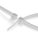 ACT Standard 35.5-cm (14-in) 50-lbs Rated Cable Ties - 100-pack - Clear