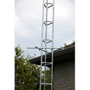 SureConX 3-meter (10-ft) 18-gauge Heavy Duty Double Weld Tubular Tower Straight Section